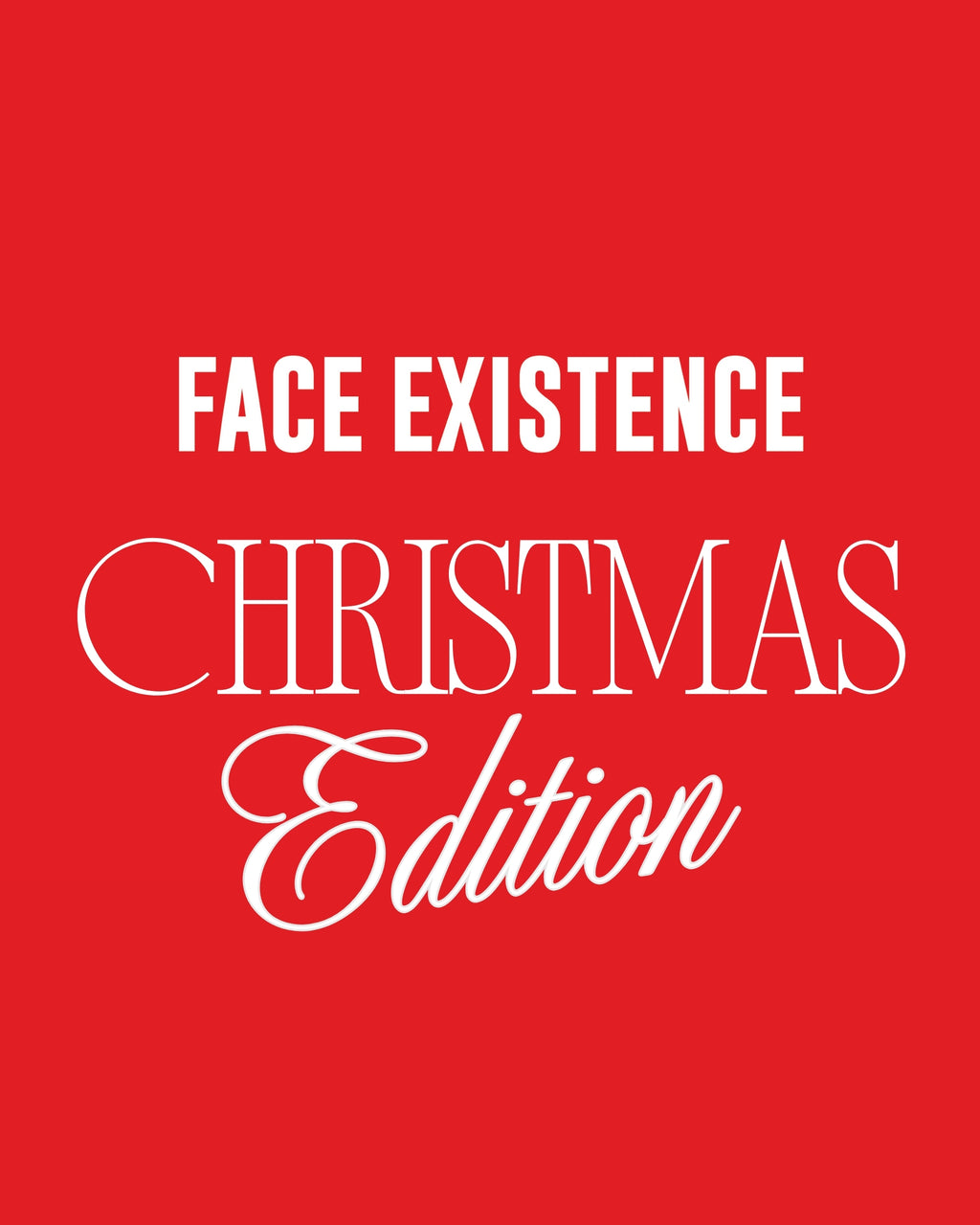 Face Existence X Christmas Edition – Caja Exclusiva (Edición Limitada)