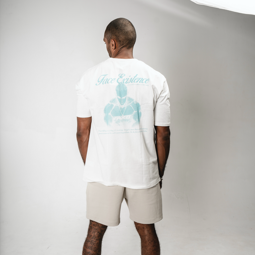 Camiseta Face Existence Save the power