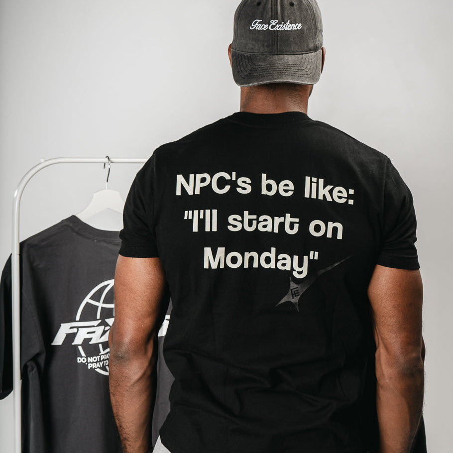 Main Character Black Tee