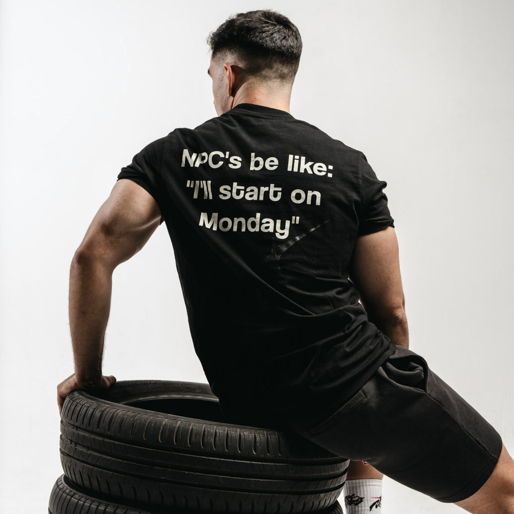 Main Character Black Tee