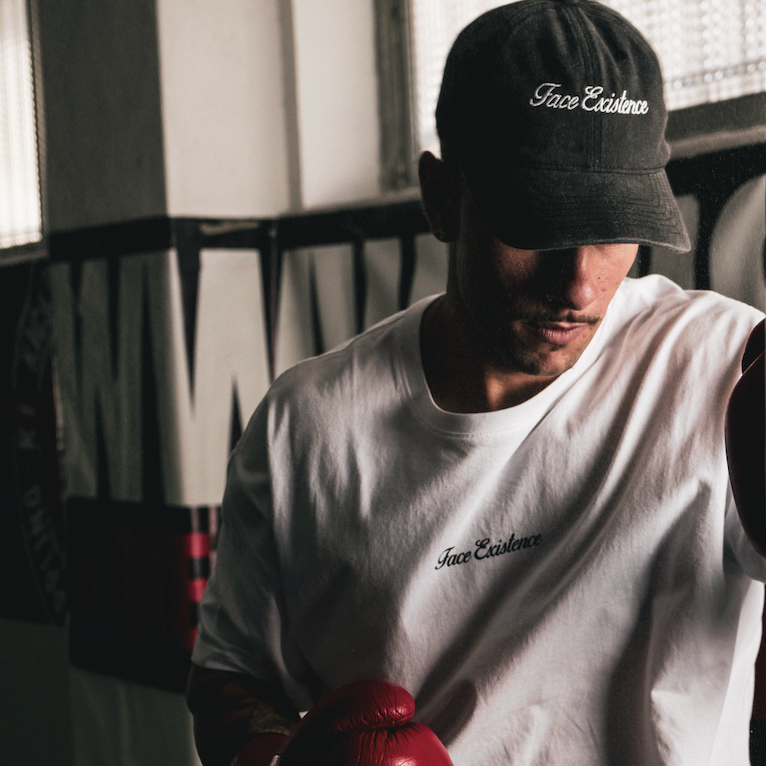 Gorra Face Existence Grey 