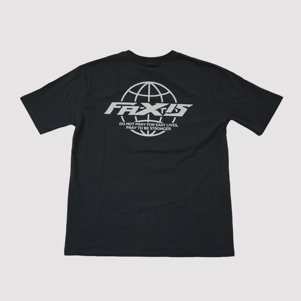 Faxis Signature Tee — Dark Grey