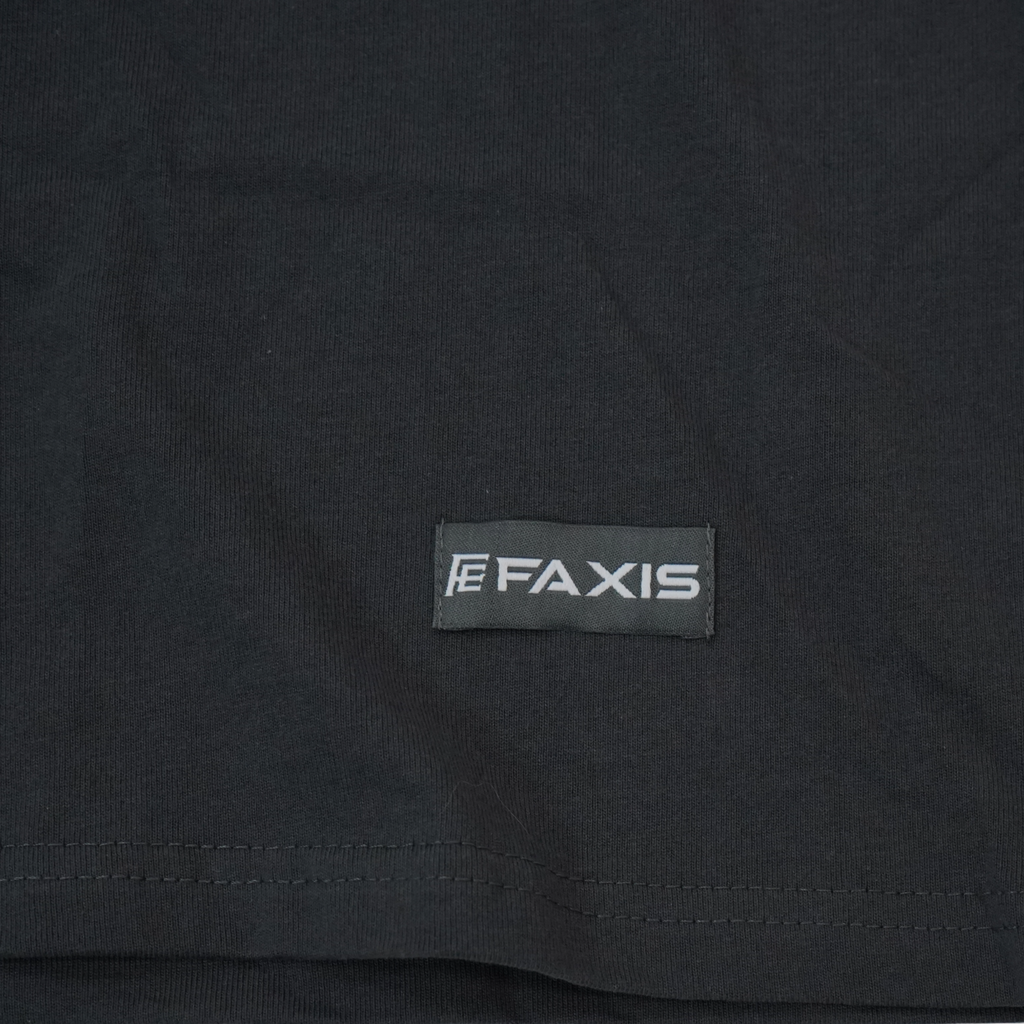 Faxis Signature Tee — Dark Grey
