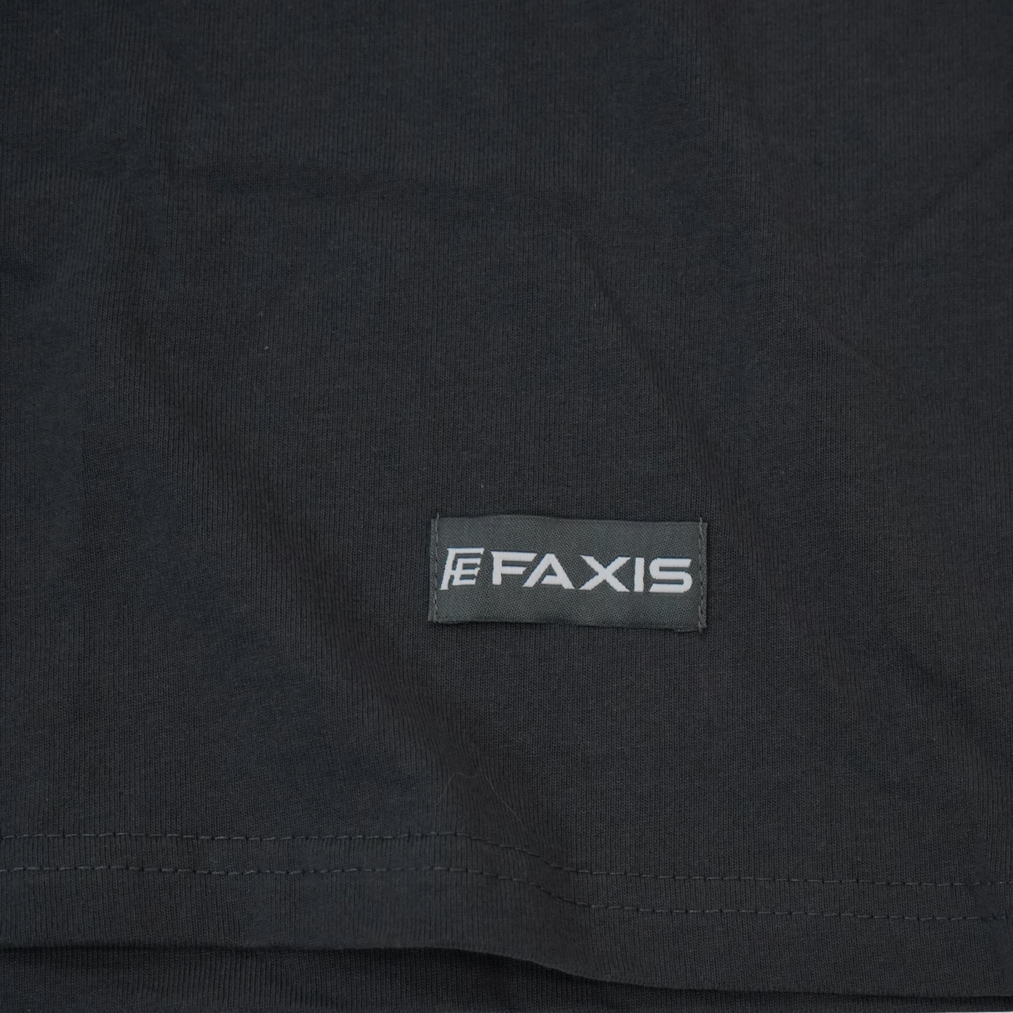 Faxis Signature Tee — Dark Grey