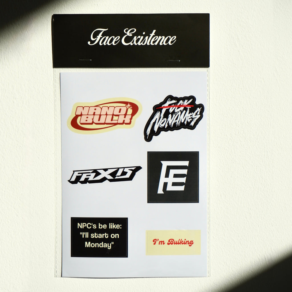 Pegatinas FACE EXISTENCE
